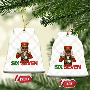 67 Six Seven Black Nutcracker Christmas Meme Ceramic Ornament TS14 Print Your Wear