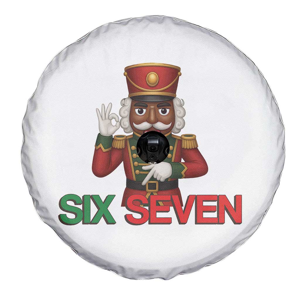 67 Six Seven Black Nutcracker Christmas Meme Spare Tire Cover TS14 Print Your Wear