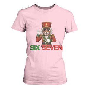 67 Six Seven Black Nutcracker Christmas Meme T Shirt For Women TS14 Light Pink Print Your Wear