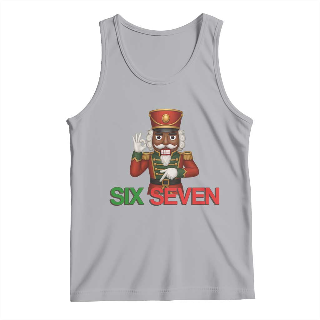 67 Six Seven Black Nutcracker Christmas Meme Tank Top - Print Your Wear