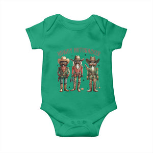 Nutcracker Cowboy Christmas Western Country Howdy Baby Onesie TS14 Irish Green Print Your Wear