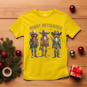 Nutcracker Cowboy Christmas Western Country Howdy T Shirt TS14 Daisy Print Your Wear