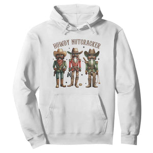 Nutcracker Cowboy Christmas Western Country Howdy Hoodie TS14 White Print Your Wear