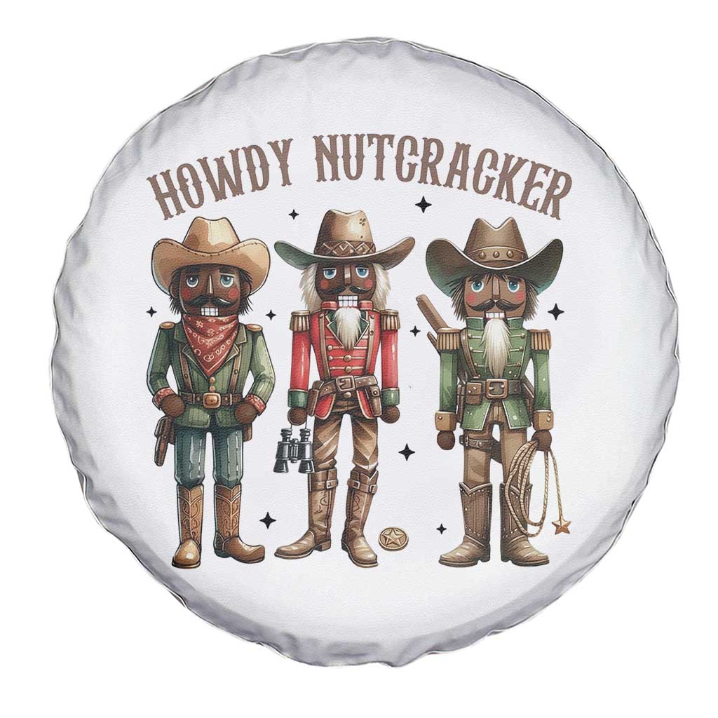 Nutcracker Cowboy Christmas Western Country Howdy Spare Tire Cover TS14 Print Your Wear