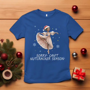 Black Nutcracker Ballet Christmas T Shirt TS14 Royal Blue Print Your Wear