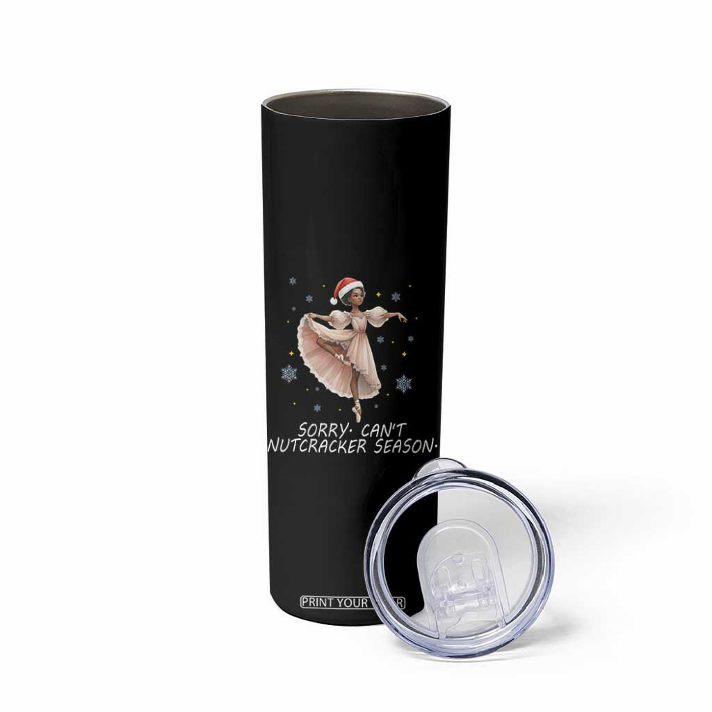 Black Nutcracker Ballet Christmas Skinny Tumbler TS14 Print Your Wear