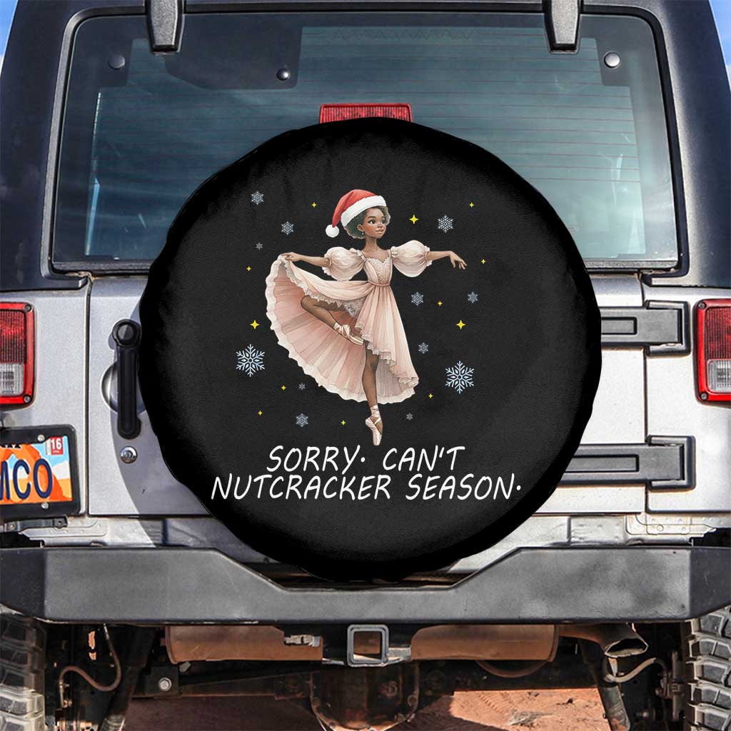Black Nutcracker Ballet Christmas Spare Tire Cover TS14 No hole Black Print Your Wear