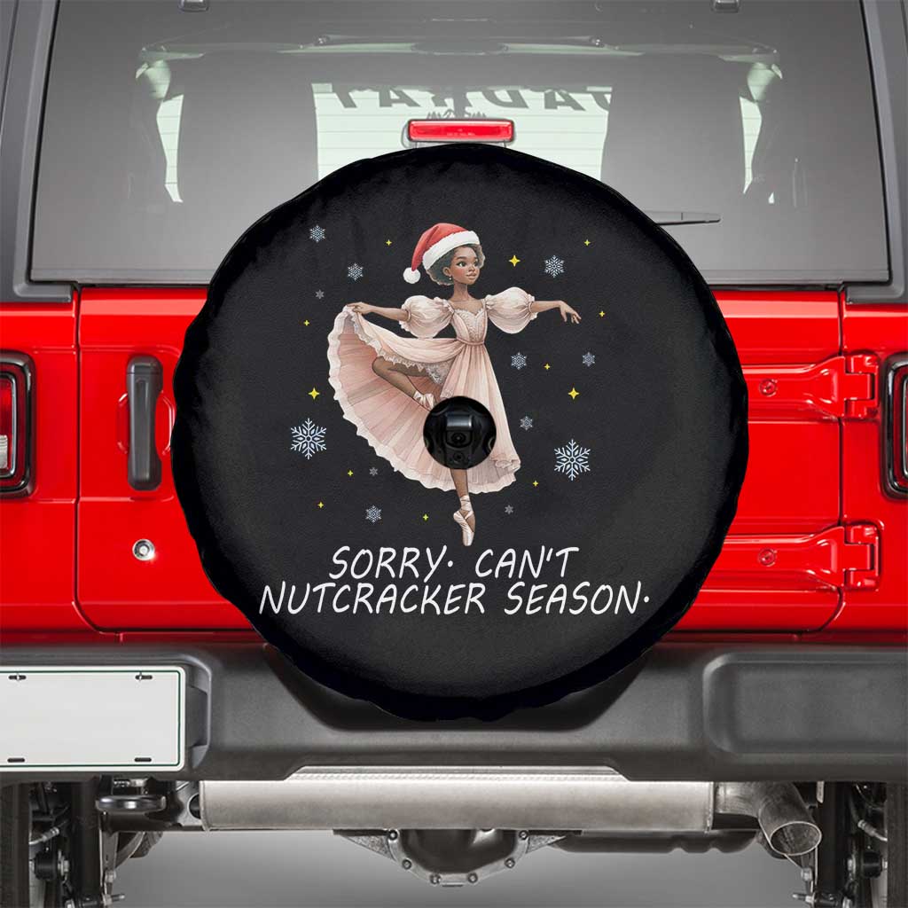 Black Nutcracker Ballet Christmas Spare Tire Cover TS14 Black Print Your Wear