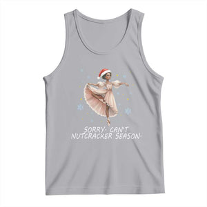 Black Nutcracker Ballet Christmas Tank Top TS14 Athletic Heather Print Your Wear