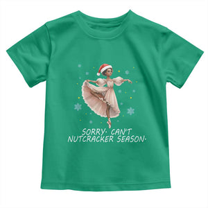 Black Nutcracker Ballet Christmas Toddler T Shirt TS14 Irish Green Print Your Wear