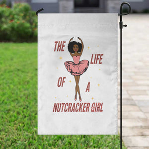 Black Nutcracker Garden Flag The Life Of A Ballet Girl TS14 Print Your Wear
