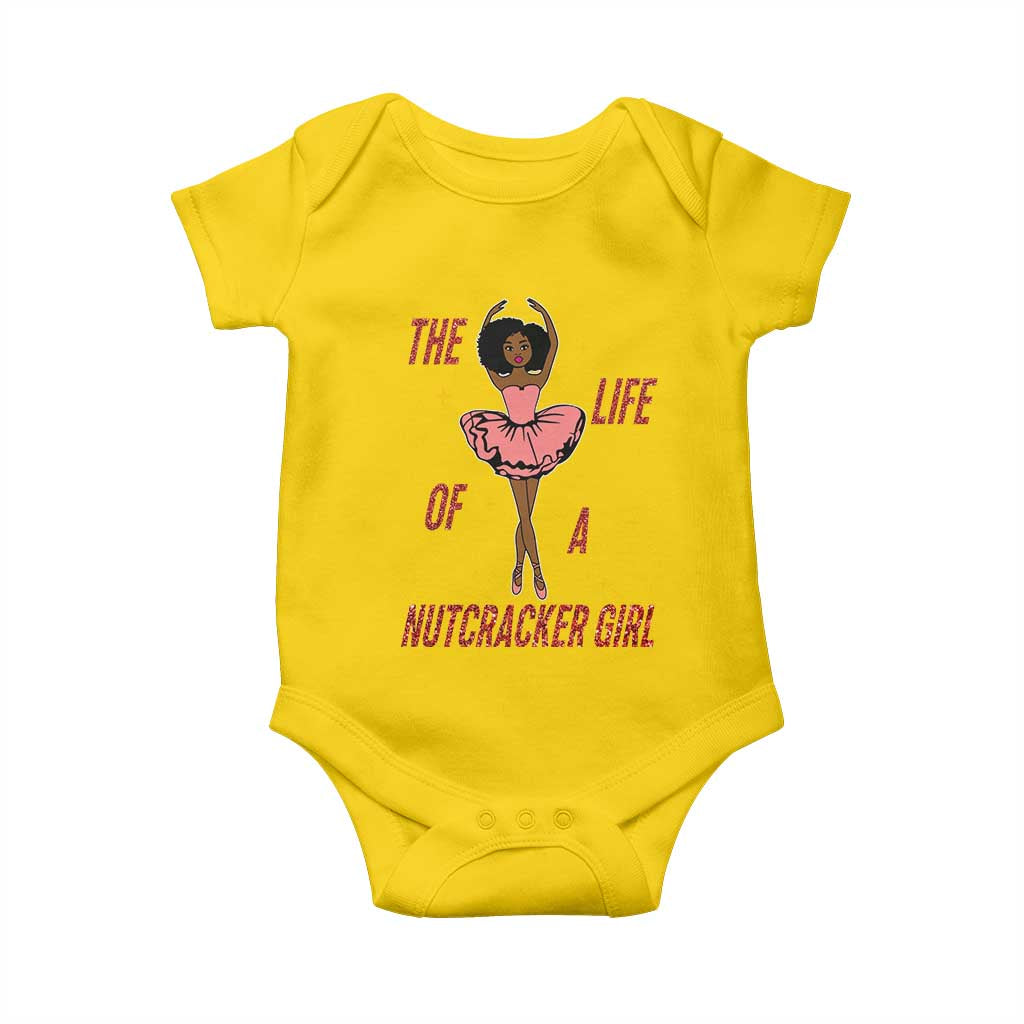 Black Nutcracker Baby Onesie The Life Of A Ballet Girl TS14 Daisy Print Your Wear