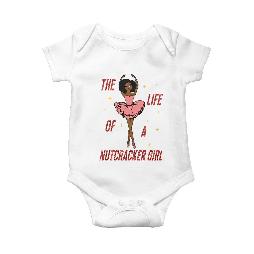 Black Nutcracker Baby Onesie The Life Of A Ballet Girl TS14 White Print Your Wear