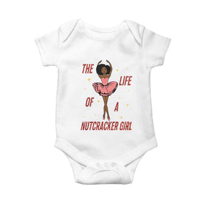 Black Nutcracker Baby Onesie The Life Of A Ballet Girl TS14 White Print Your Wear