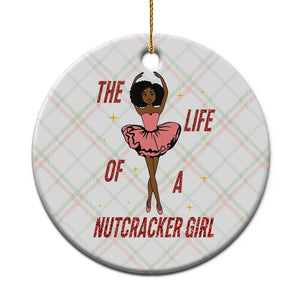 Black Nutcracker Ceramic Ornament The Life Of A Ballet Girl TS14 1pc Christmas Plaid Print Your Wear