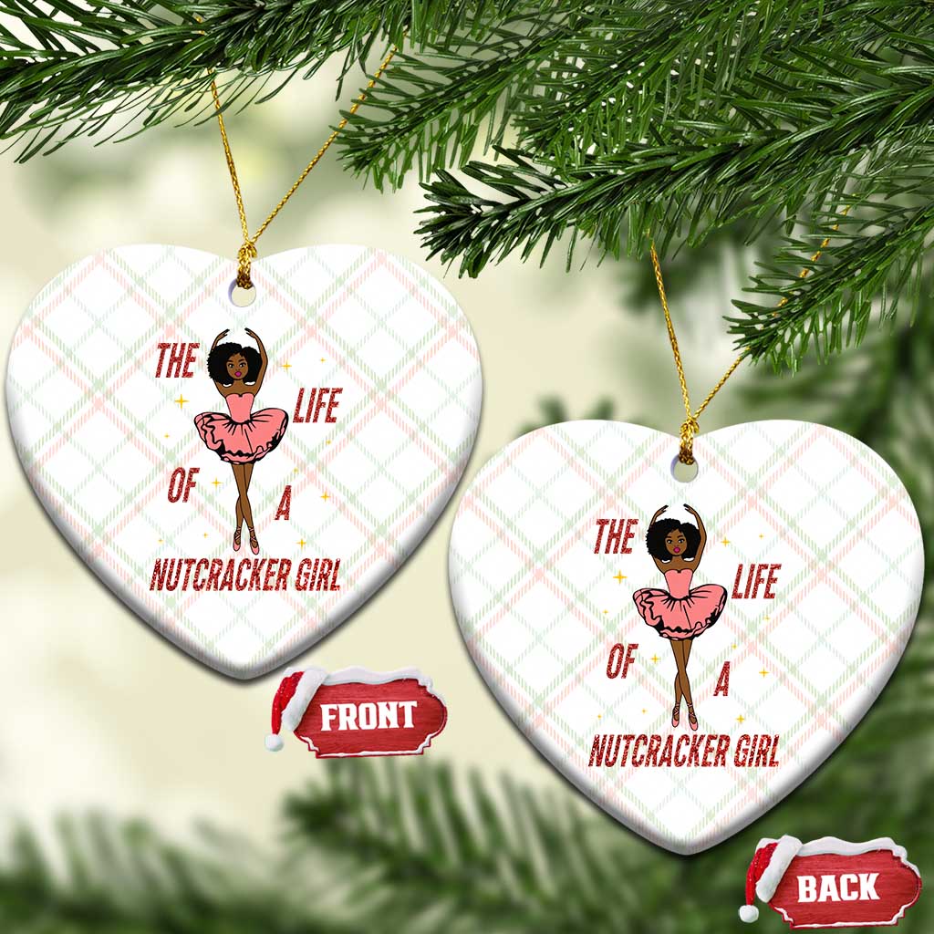 Black Nutcracker Ceramic Ornament The Life Of A Ballet Girl TS14 Print Your Wear