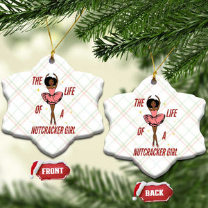 Black Nutcracker Ceramic Ornament The Life Of A Ballet Girl TS14 Print Your Wear