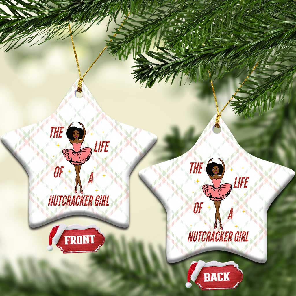 Black Nutcracker Ceramic Ornament The Life Of A Ballet Girl TS14 Print Your Wear