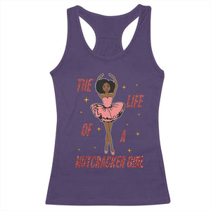 Black Nutcracker Racerback Tank Top The Life Of A Ballet Girl - Print Your Wear