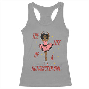 Black Nutcracker Racerback Tank Top The Life Of A Ballet Girl - Print Your Wear