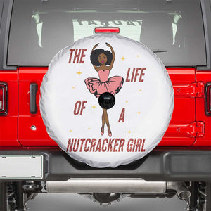 Black Nutcracker Spare Tire Cover The Life Of A Ballet Girl TS14 White Print Your Wear