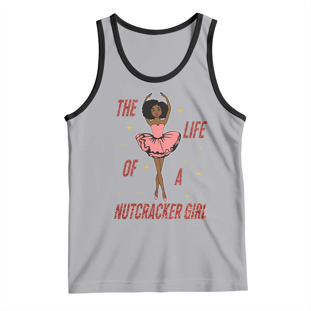 Black Nutcracker Tank Top The Life Of A Ballet Girl TS14 Athletic Heather Black Print Your Wear