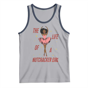 Black Nutcracker Tank Top The Life Of A Ballet Girl TS14 Athletic Heather Navy Print Your Wear