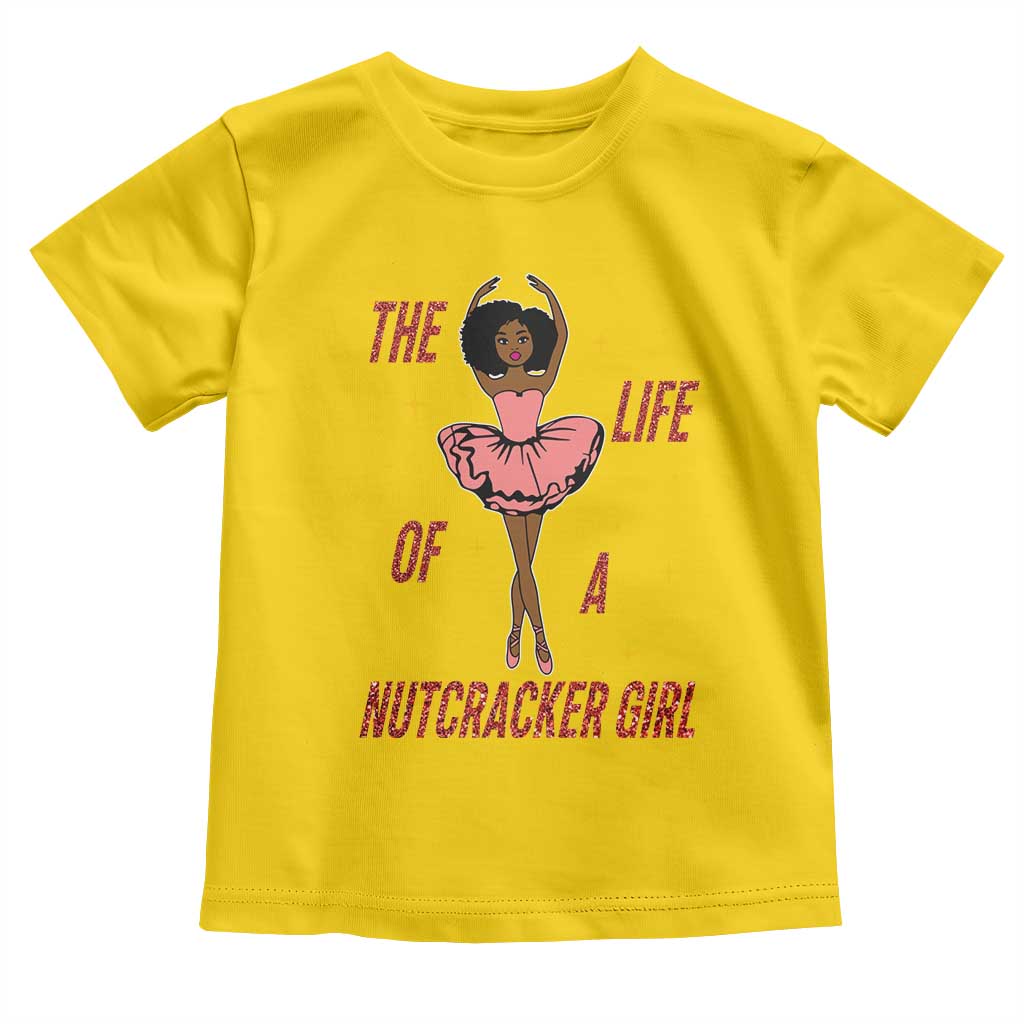 Black Nutcracker Toddler T Shirt The Life Of A Ballet Girl TS14 Daisy Print Your Wear