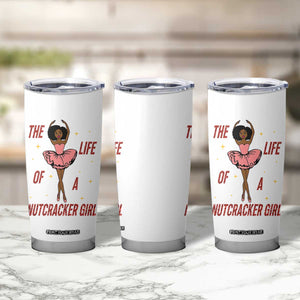 Black Nutcracker Tumbler Cup The Life Of A Ballet Girl TS14 Print Your Wear