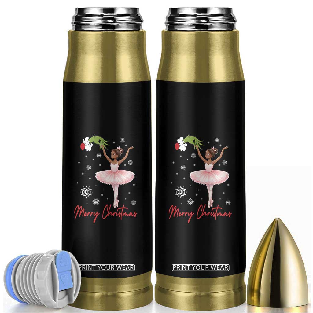 Black Nutcracker Ballet Bullet Tumbler Merry Christmas TS14 Black Print Your Wear