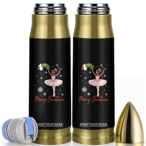 Black Nutcracker Ballet Bullet Tumbler Merry Christmas TS14 Black Print Your Wear