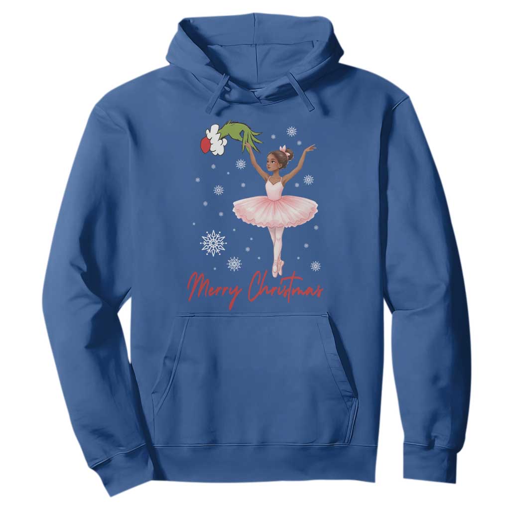 Black Nutcracker Ballet Hoodie Merry Christmas TS14 Royal Blue Print Your Wear