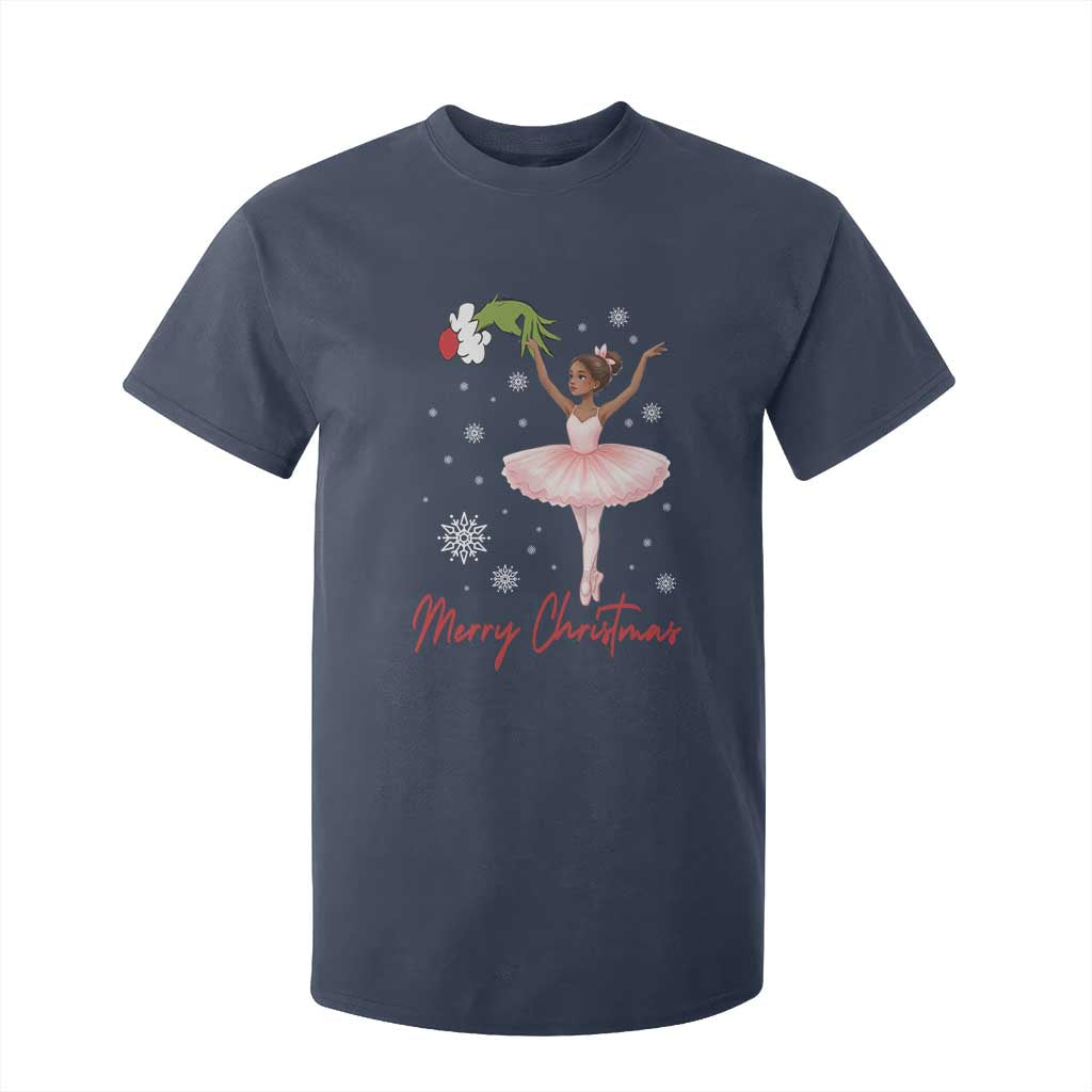 Black Nutcracker Ballet T Shirt For Kid Merry Christmas TS14 Navy Print Your Wear