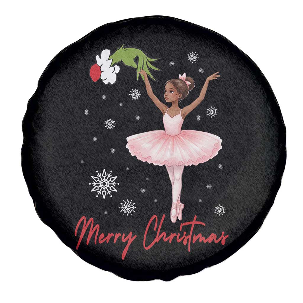 Black Nutcracker Ballet Spare Tire Cover Merry Christmas TS14 Print Your Wear