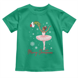 Black Nutcracker Ballet Toddler T Shirt Merry Christmas TS14 Irish Green Print Your Wear