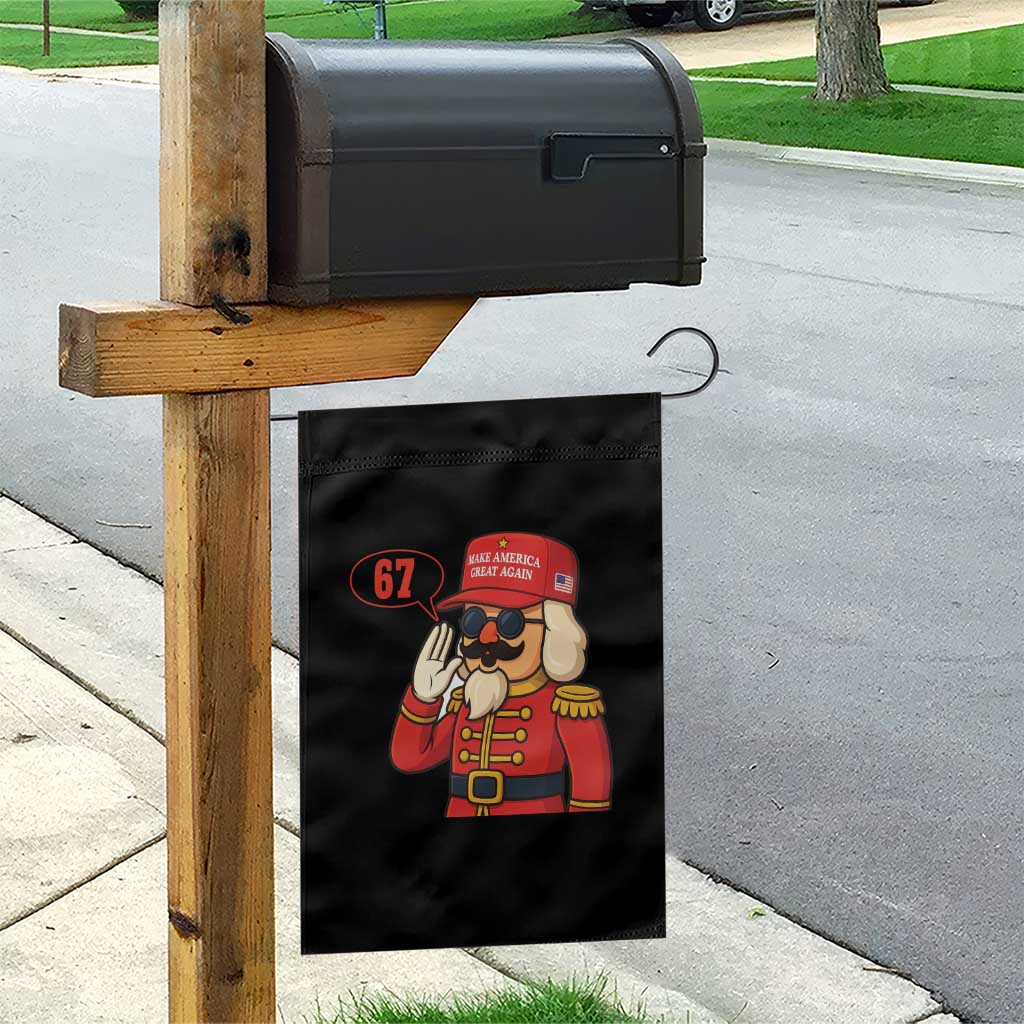 67 Six Seven Christmas Meme Garden Flag Funny Nutcracker Make Xmas Great Again TS14 Print Your Wear