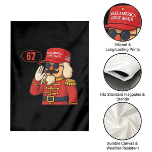 67 Six Seven Christmas Meme Garden Flag Funny Nutcracker Make Xmas Great Again TS14 Print Your Wear