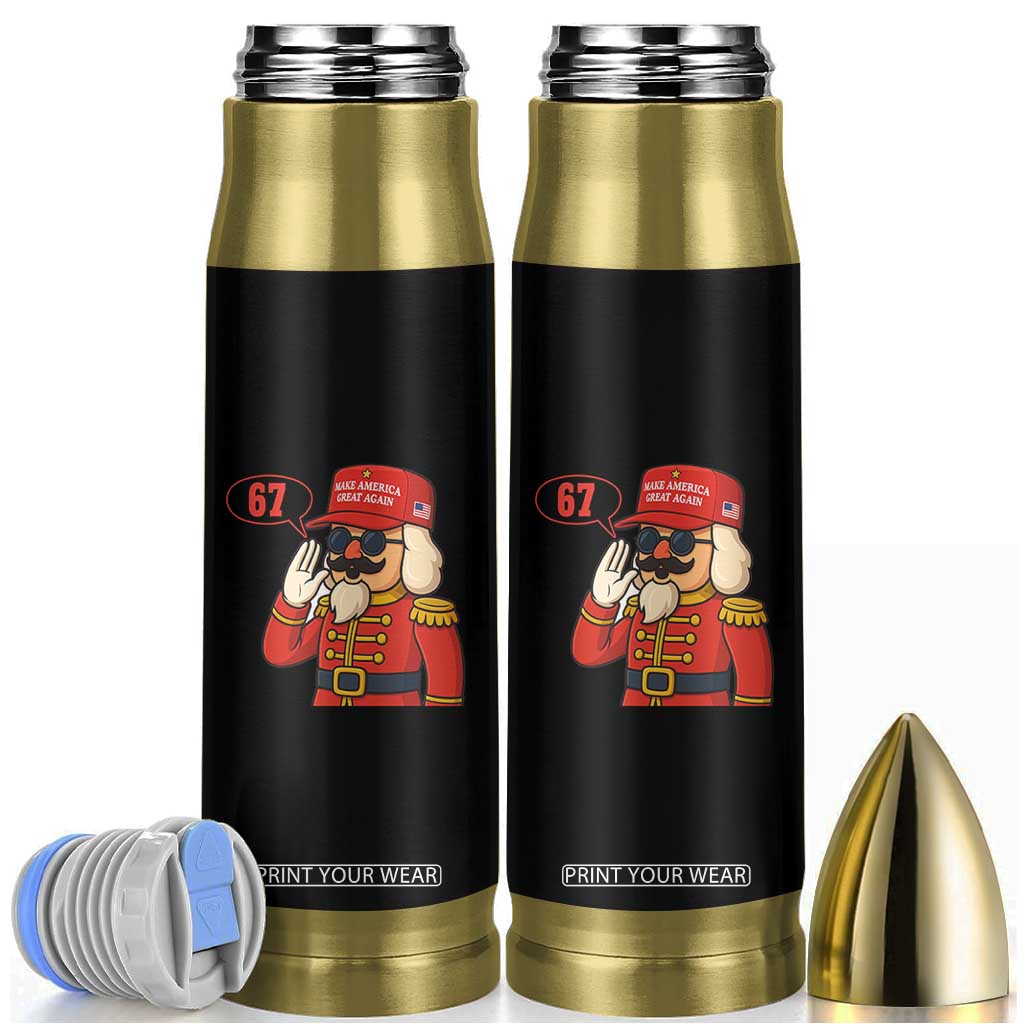 67 Six Seven Christmas Meme Bullet Tumbler Funny Nutcracker Make Xmas Great Again TS14 Black Print Your Wear