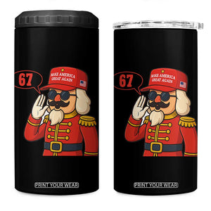 67 Six Seven Christmas Meme 4 in 1 Can Cooler Tumbler Funny Nutcracker Make Xmas Great Again TS14 One Size: 16 oz Black Print Your Wear