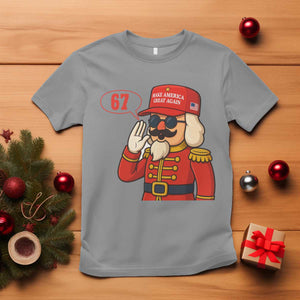 67 Six Seven Christmas Meme T Shirt Funny Nutcracker Make Xmas Great Again TS14 Sport Gray Print Your Wear