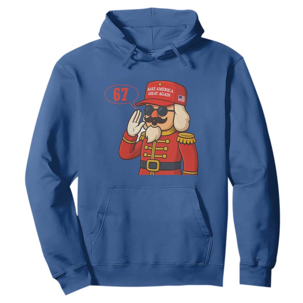 67 Six Seven Christmas Meme Hoodie Funny Nutcracker Make Xmas Great Again TS14 Royal Blue Print Your Wear