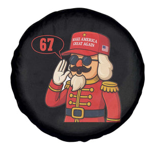 67 Six Seven Christmas Meme Spare Tire Cover Funny Nutcracker Make Xmas Great Again TS14 Print Your Wear