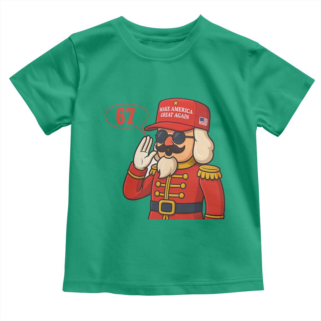 67 Six Seven Christmas Meme Toddler T Shirt Funny Nutcracker Make Xmas Great Again TS14 Irish Green Print Your Wear