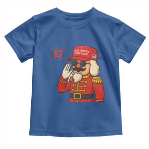 67 Six Seven Christmas Meme Toddler T Shirt Funny Nutcracker Make Xmas Great Again TS14 Royal Blue Print Your Wear