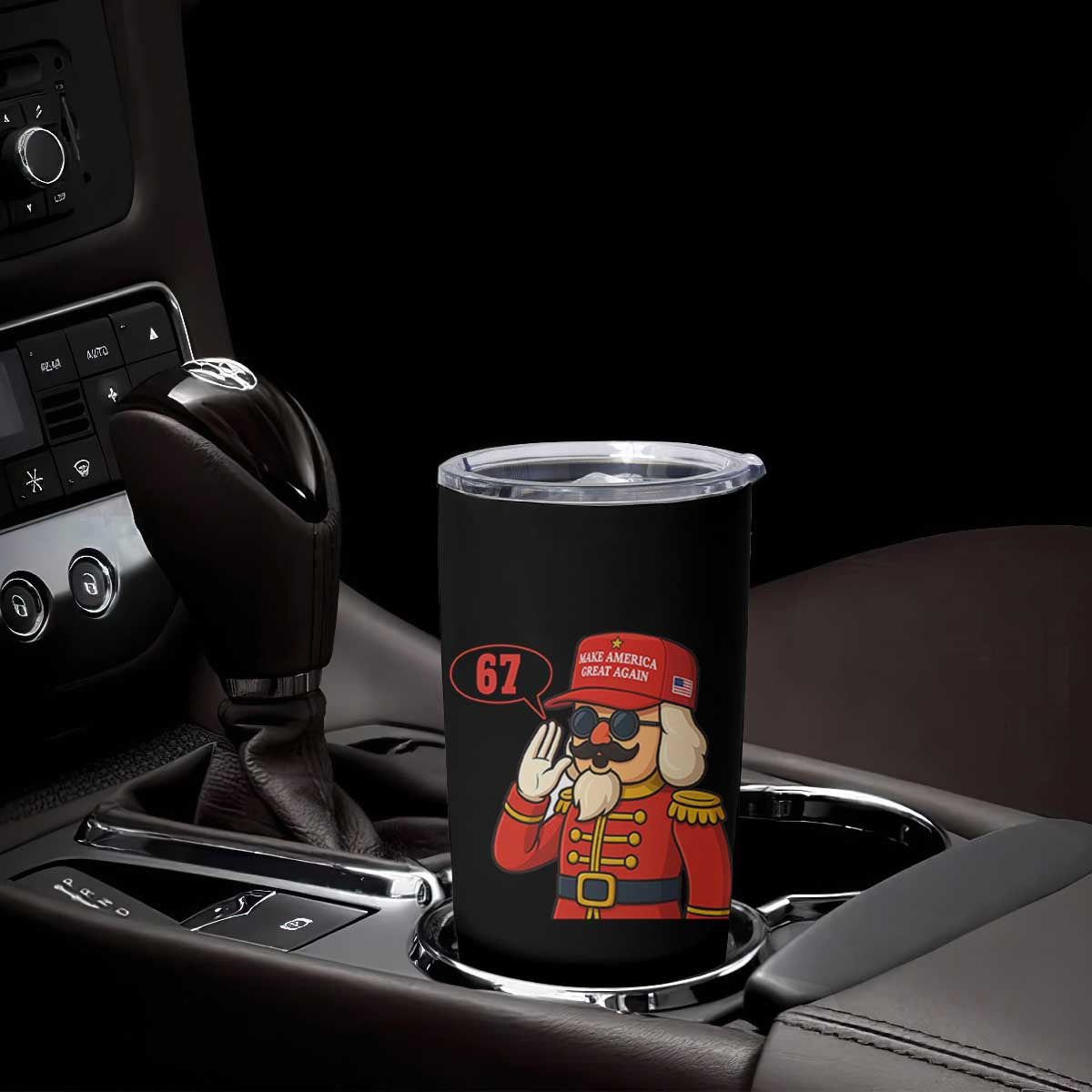 67 Six Seven Christmas Meme Tumbler Cup Funny Nutcracker Make Xmas Great Again TS14 Print Your Wear