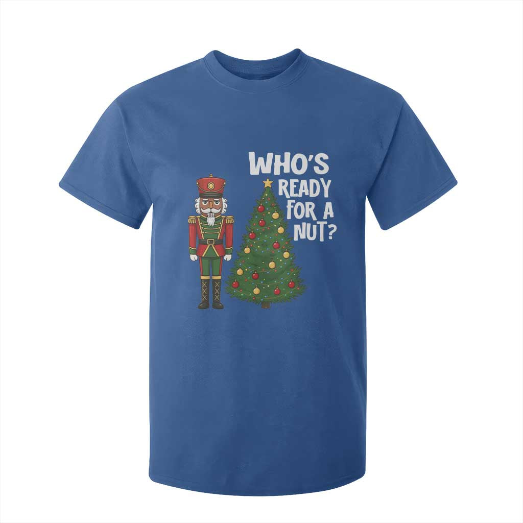 Black Nutcracker Christmas T Shirt For Kid Who Is Ready For A Nut TS14 Royal Blue Print Your Wear