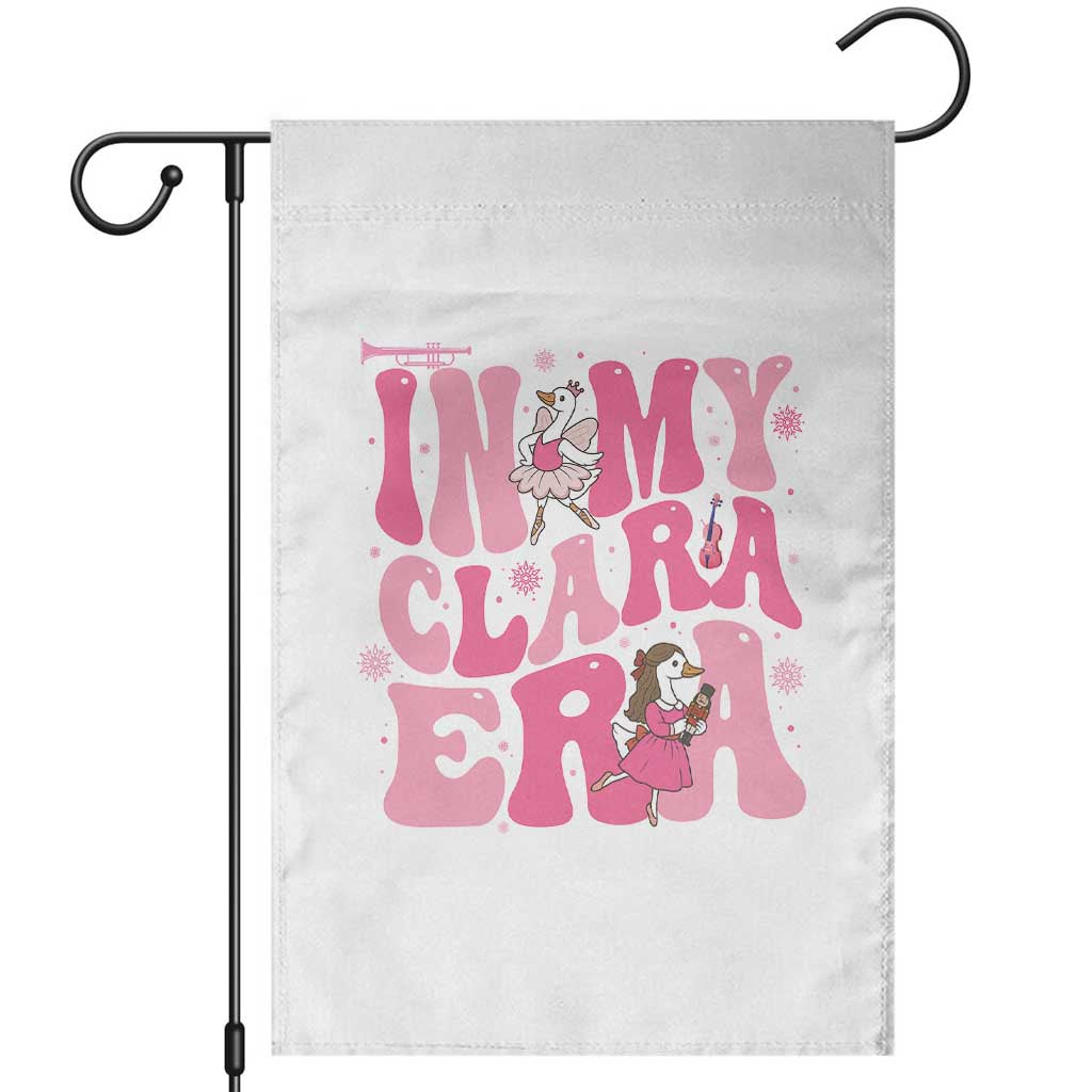 Nutcracker Goose Ballet Garden Flag In My Clara Era TS14 White Print Your Wear
