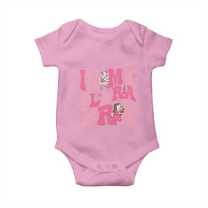 Nutcracker Goose Ballet Baby Onesie In My Clara Era TS14 Light Pink Print Your Wear