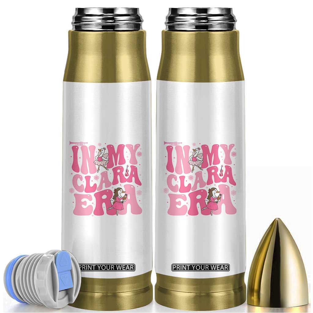 Nutcracker Goose Ballet Bullet Tumbler In My Clara Era TS14 White Print Your Wear