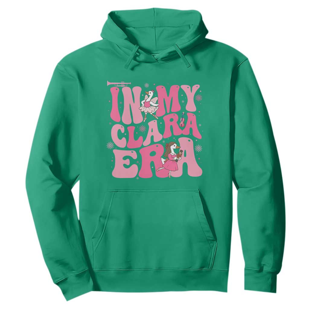 Nutcracker Goose Ballet Hoodie In My Clara Era TS14 Irish Green Print Your Wear